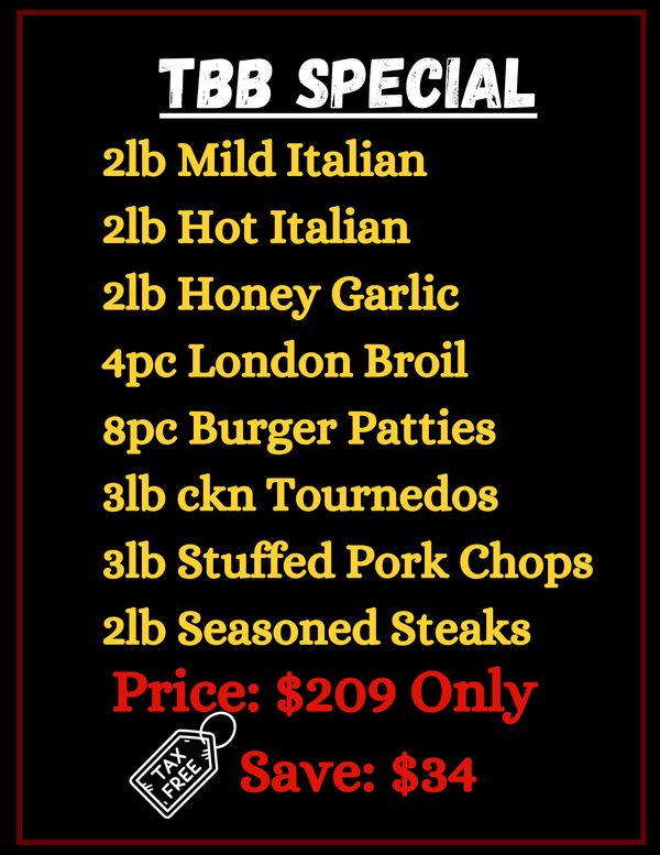 The Beckwith Butcher TBB Special