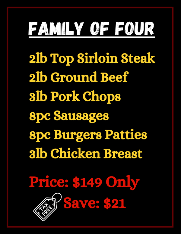 The Beckwith Butcher Family of Four