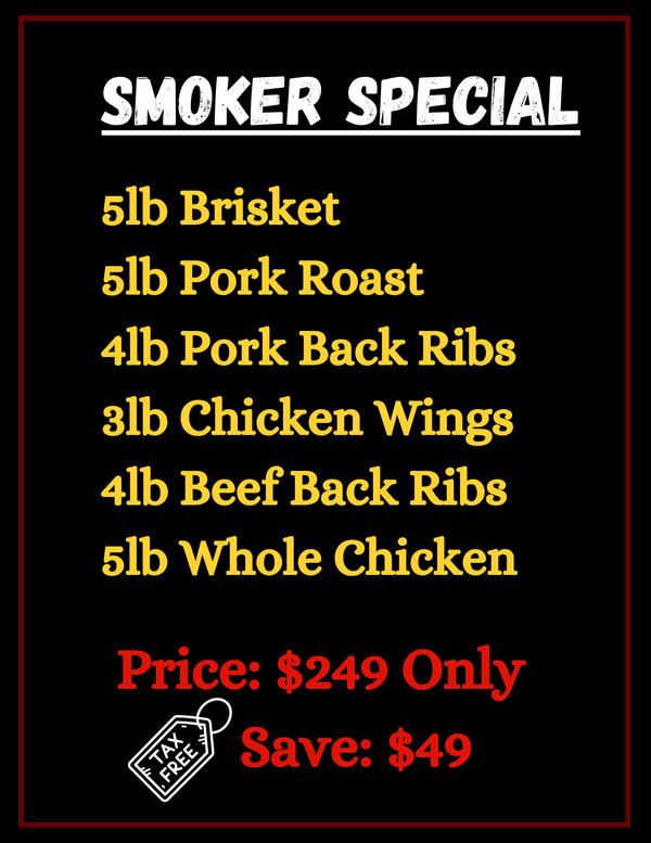 The Beckwith Butcher Smoker Special