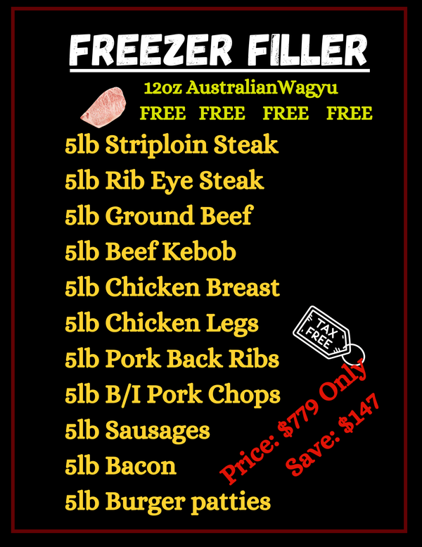 The Beckwith Butcher Freezer Filler