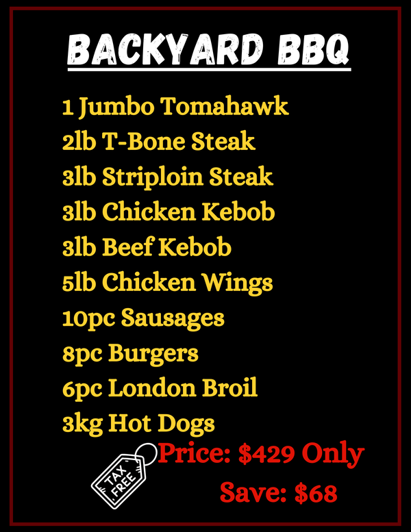 The Beckwith Butcher Backyard BBQ