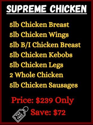 The Beckwith Butcher Supreme Chicken