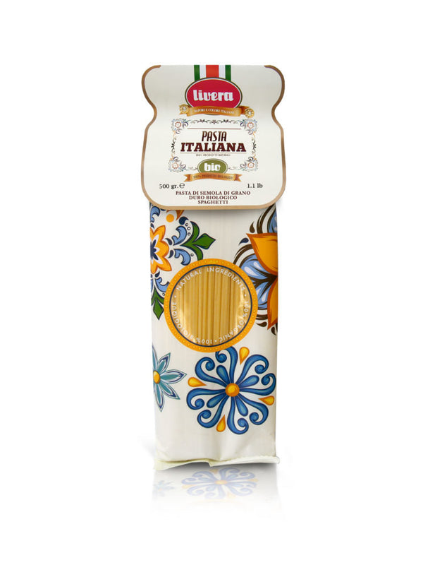 LIVERA ORGANIC WHEAT SPAGHETTI
