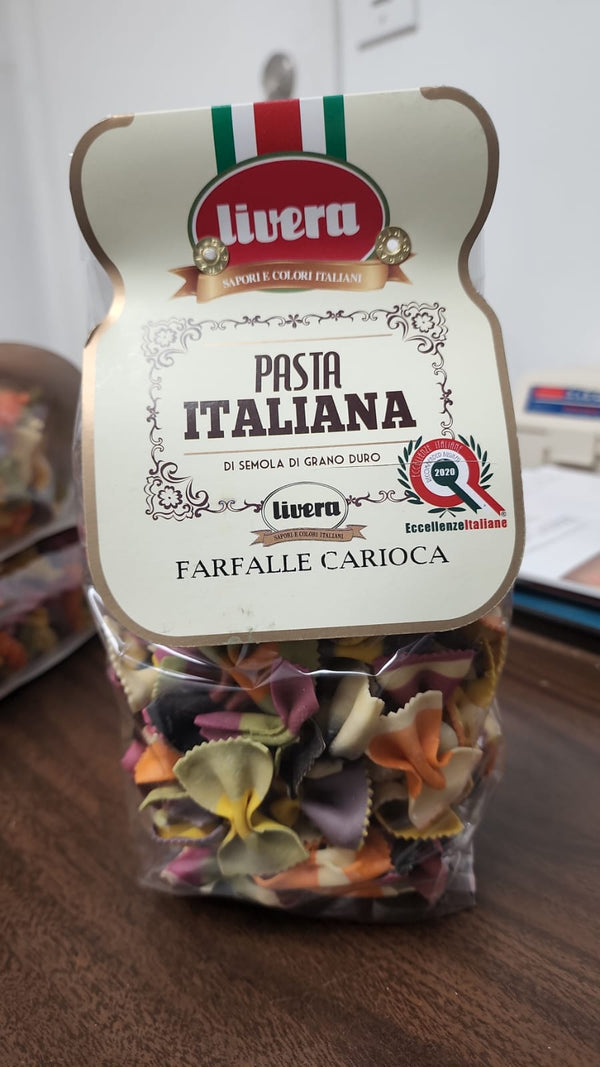 LIVERA FARFALLE CATIOCA TRI COLOR