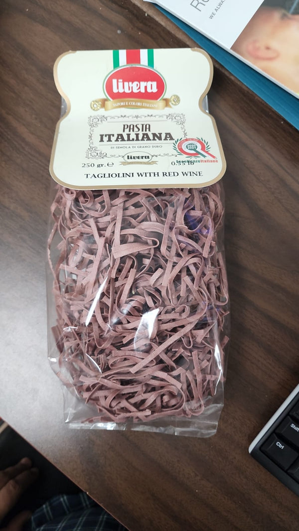 LIVERA TAGLIOLINI WITH RED WINE