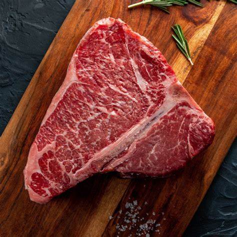 AAA B.ANGUS T-BONE STEAK (1LB)